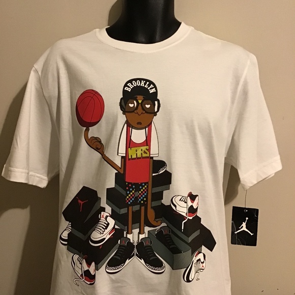 🔥🔥NWT, JORDAN FEAT. SPIKE LEE, “RARE JORDAN COTTON JERSEY , unisex - Picture 2 of 3